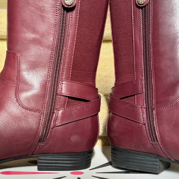 Isaac  Mizrahi Trolley mid shaft leather boots - Picture 7 of 10